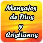 mensajes de dios y cristianos android application logo